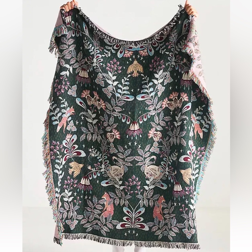 Anthropologie WILLA COTTON WOVEN THROW BLANKETStyle No. 92729672